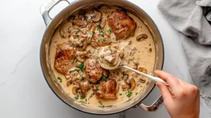 pork tenderloin with mushrooms