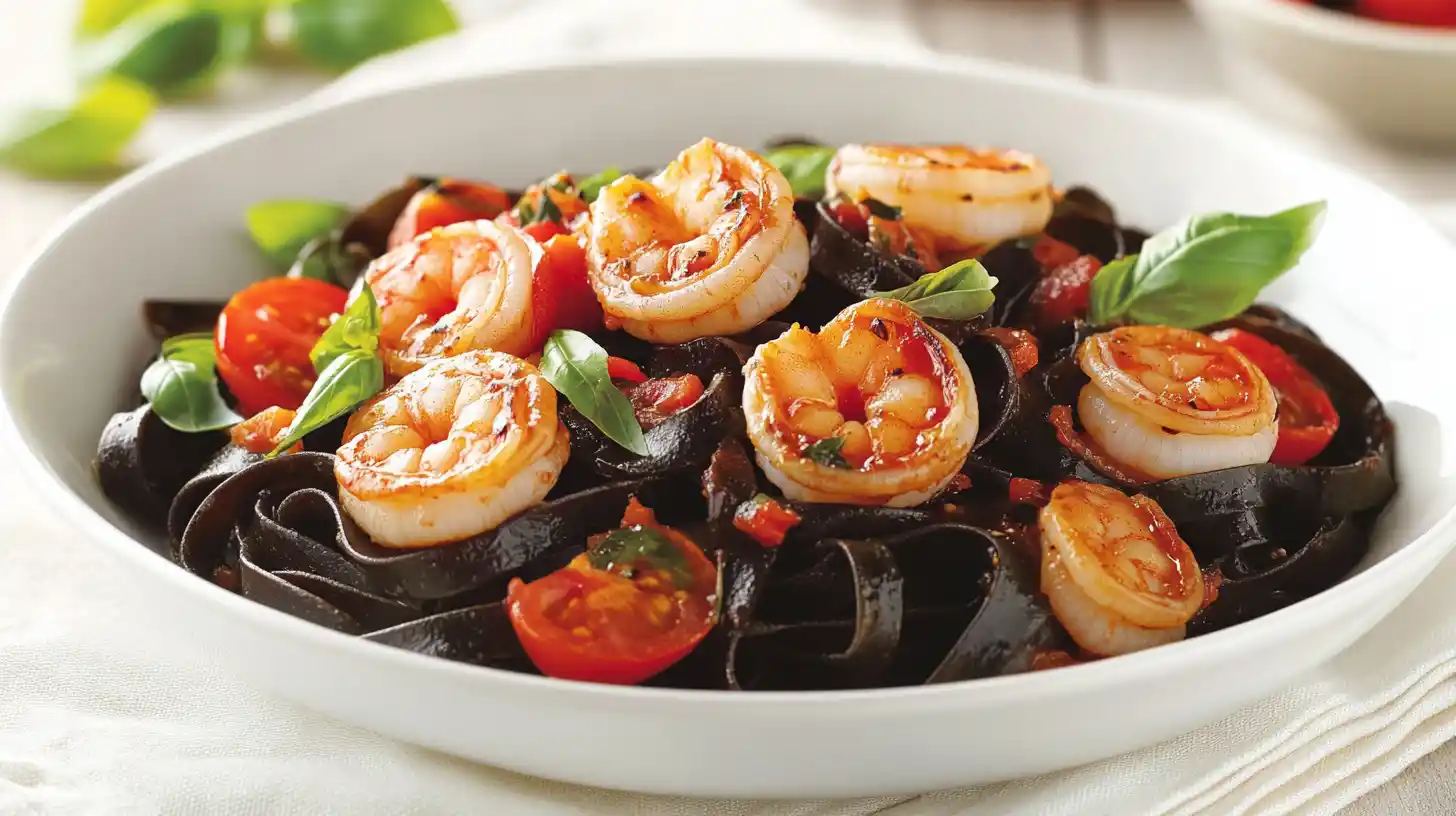 squid ink seafood pasta recipe